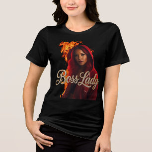 En Tri-matière Chemise tri-blend T-Shirt Boss Lady