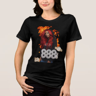 En Tri-matière Chemise tri-blend T-Shirt Boss Lady