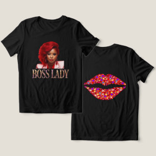 En Tri-matière Chemise Tri-Blend T-Shirt Boss Lady