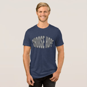 En Tri-matière Choisissez l'Espoir - T-Shirt Chrétien Inspirant
