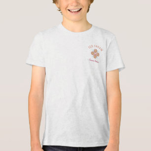 En Tri-matière Douces Vibrations d'Été – T-Shirt avec Logo de Gla