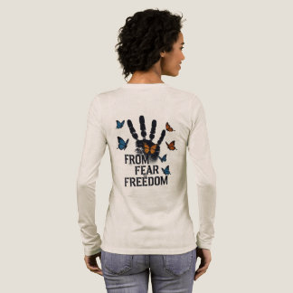 En Tri-matière Du danger à la liberté - T-Shirt de lutte contre l