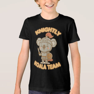 En Tri-matière Équipe de Knight Koala T-Shirt - Imaginaire Kawaii