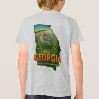 En Tri-matière Georgia | Vibrant State Pride T-Shirt