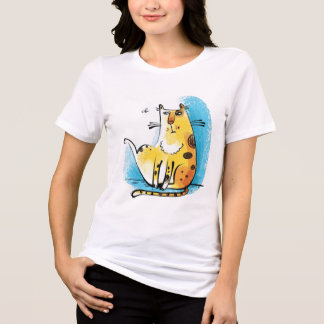 En Tri-matière Histoires de chats sur votre T-shirt