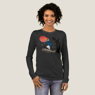 En Tri-matière Hornbill by moonlight T-Shirt