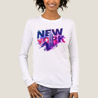 En Tri-matière I Heart NYC" T-shirt - Casual New York City Urban