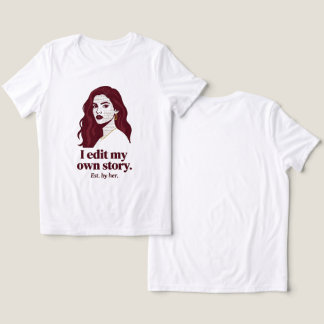 En Tri-matière Je Modifie Ma Propre Histoire | T-shirt Féminin Li