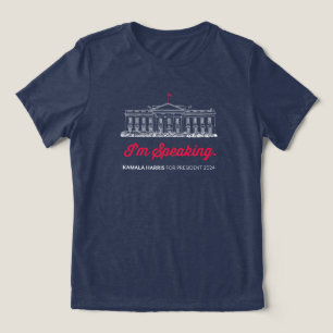 En Tri-matière Je parle Kamala Harris Walz T-Shirt