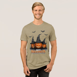 En Tri-matière Joyeux T-shirt Halloween