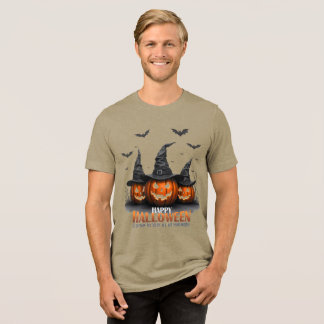 En Tri-matière Joyeux T-shirt Halloween