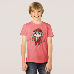 En Tri-matière LAPIN. #Partie 2 / T-shirt pour enfants (lapin drô