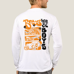 En Tri-matière Les Garçons Seront Des Garçons T-Shirt
