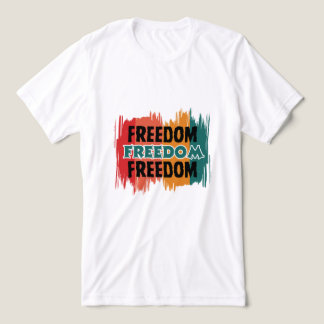 En Tri-matière Liberté - T-shirt graphique inspirant