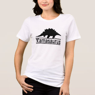En Tri-matière Mamasaurus Rex Custom Dinosaur Maman T-Shirt Desig