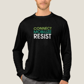 En Tri-matière Men's style long-sleeved t-shirt Tri-Blend shirt
