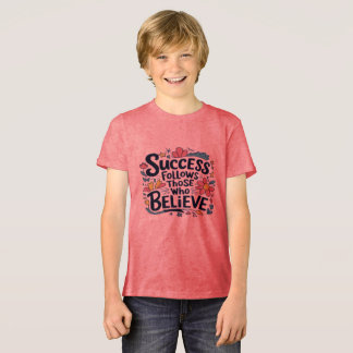 En Tri-matière mode design marche et bonté T-shirt