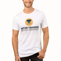Mouvement Déclenché Cam T-Shirt - Tech & Sur