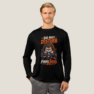 En Tri-matière Ne pas déranger T-shirt de gamer Hérisson Boss fin