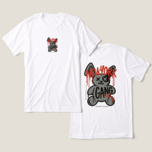 En Tri-matière "New York Gang" Style urbain T-shirt graphique