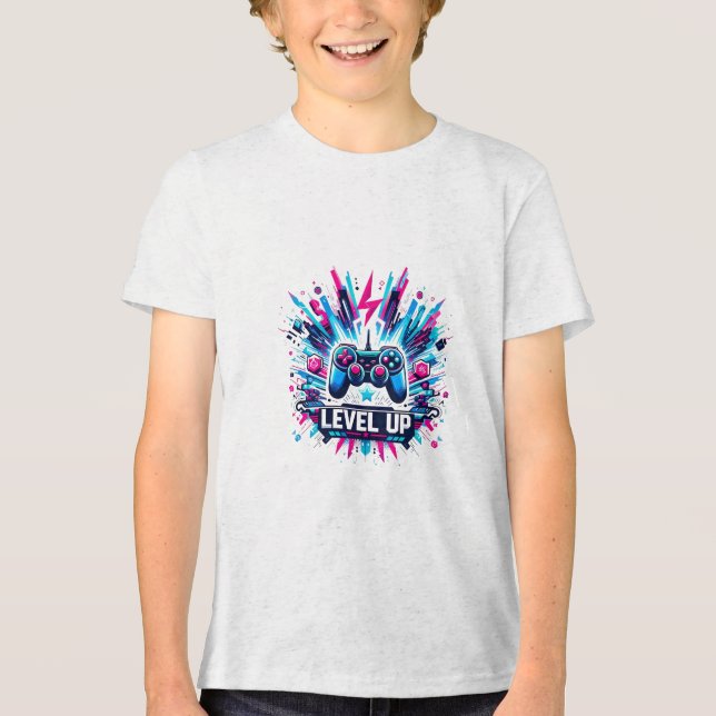 En Tri-matière Niveau supérieur ! T-shirt de jeu (Recto)