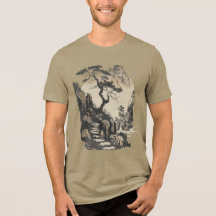 Paysage Japonais Serein T-Shirt Unisexe - Tranqui