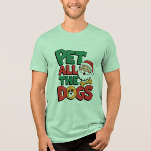 En Tri-matière Pet All the Dogs T-Shirt