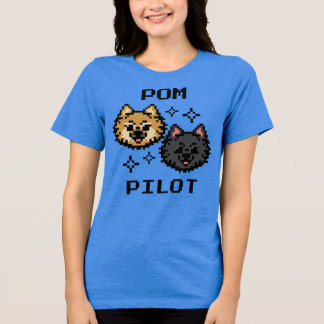 En Tri-matière Pom Pilot (Sparkle Duo) - T-shirt