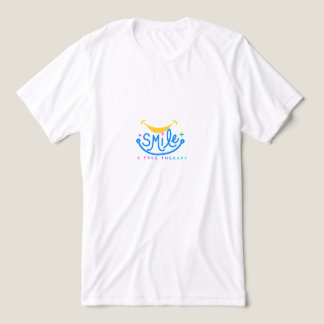 En Tri-matière Premium Unisex Round Neck Cotton T-Shirt