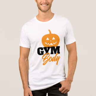En Tri-matière PUMP KIN Halloween Gym T-Shirt | Premium Back Prin