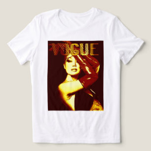 En Tri-matière Retro Vogue “Striking a Pose” T-shirt Tri‑Blend