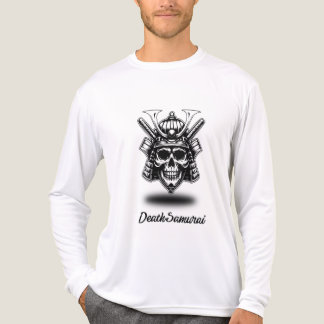 En Tri-matière Skull -Samurai T-Shirt