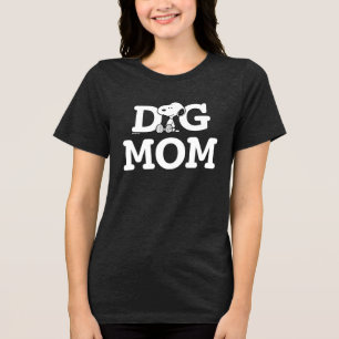 En Tri-matière Snoopy T-shirt maman chien