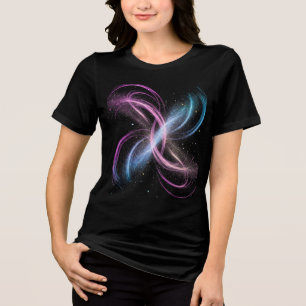 En Tri-matière Stardust Trails T-Shirt Tri-Blend féminin