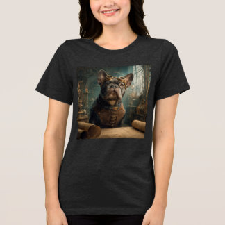 En Tri-matière Steampunk Frenchie (Édition 2) - T-shirt tri-matiè