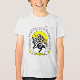 En Tri-matière Style de T-Shirt : Bella+Canvas T-Shirt Tri-mélang