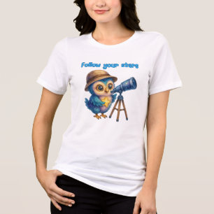 En Tri-matière Suivez votre étoile - Inspirational T-Shirt Design