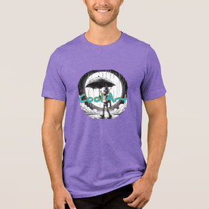 En Tri-matière T-shirt à manches courtes Bella+Canvas Jersey