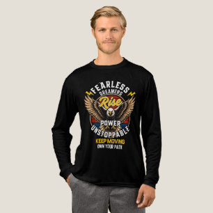En Tri-matière T-Shirt à manches longues Fearless Dreamers Eagle