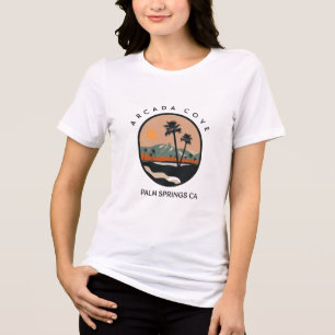En Tri-matière T-shirt à trois mélanges pour femmes Bella+Canvas