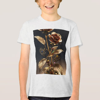 En Tri-matière T-shirt American Traditional Tattoo Design - Bold,