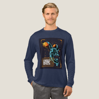 En Tri-matière T-Shirt Astronaute 'J'ai Besoin de Plus d'Espace'