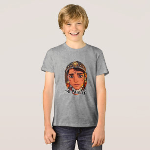 En Tri-matière T-shirt Bella+Canvas Jeunes Tri-Mélange, Noir Soli
