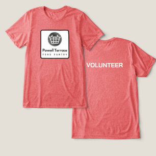 En Tri-matière T-shirt bénévole Powell Terrace