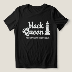 En Tri-matière T-Shirt Black Queen Power – Dirigez le plateau