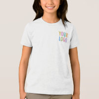 T-shirt blanc pour filles de qualité supérieure av