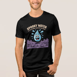 En Tri-matière T-shirt Boozy Ghosts Halloween - mignon, Boire