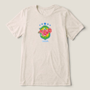 En Tri-matière T-shirt Brésil Rio de Janeiro, 10 Soccer Jersey,