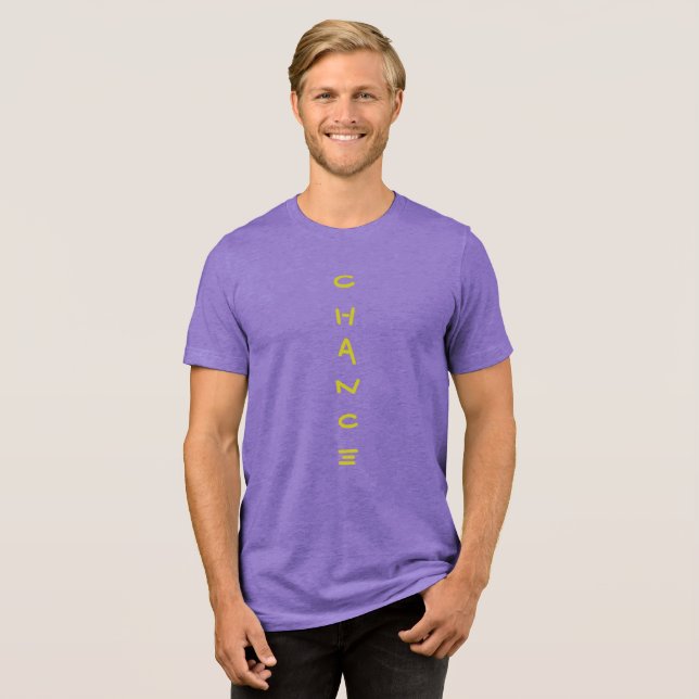 En Tri-matière T-shirt Chance (Recto plein)