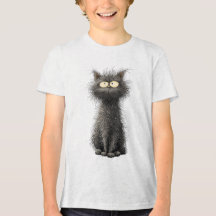 T-shirt chat noir mignon